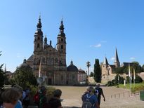 Ankunft am Dom in Fulda